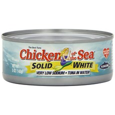 Chicken of the Sea 低鈉長鰭鮪魚罐頭, 1罐, 142g
