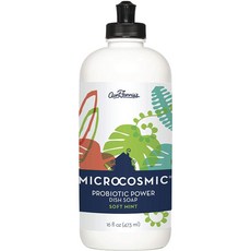 Aunt Fannie's Microcosmic Probiotic Power Dish Soap 通用洗碗精 軟薄荷, 1個, 473毫升