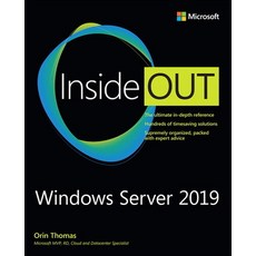 (英文圖書) Windows Server 2019 Inside Out 平裝版, Microsoft Press, 英文