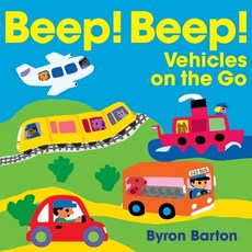 (英文圖書)Beep! Beep! Vehicles on the Go Board Books, Greenwillow Books, 英文, 硬頁書