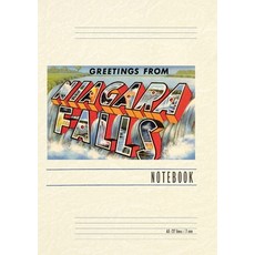 (英文圖書) Vintage Lined Notebook Greetings from Niagara Falls New York 平裝版, Found Image Press, 英文