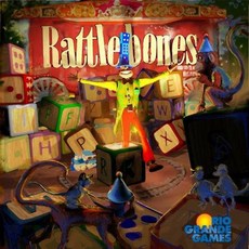 骰子馬戲團 Rattlebones 正版桌遊，快速出貨，體驗刺激有趣的馬戲團經營樂趣, 詳見包裝