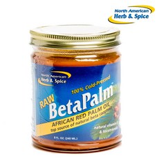 North American Herb&Spice Lubeta 棕櫚非洲紅棕櫚油, 1個, 240ml