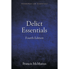 Delict Essentials 精裝版, Edinburgh University Press, 英文