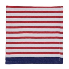 DESIGN IMPORTS 糖果蘋果音符條紋餐巾紙, 1個