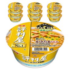 明星食品 評判屋蛋花湯烏龍麵, 10個, 73g