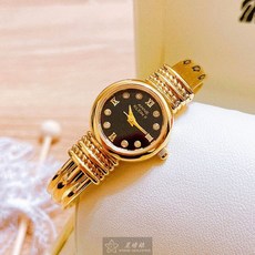 Anne Klein 精鋼手錶 AN00530 黑色羅馬數字錶面 18mm圓形錶殼 女錶