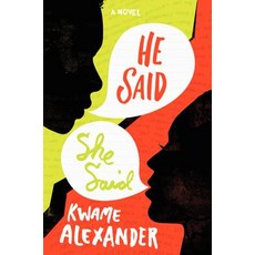 (英文圖書)He Said She Said 精裝版, Amistad Books for Young Rea..., 英文