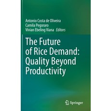 (英文圖書) The Future of Rice Demand: Quality Beyond Productivity 精裝版, Springer, 英文