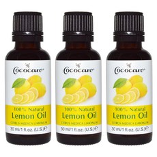 Cococare 檸檬油, 3個, 30ml