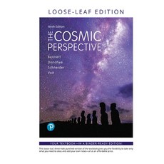 (英文圖書) Cosmic Perspective The Loose-Leaf Edition Loose Leaf, Pearson, 英文, 活頁版