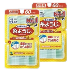 KOBAYASHI 小林製藥 成人用牙線棒, 2個, 60入