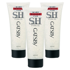 GATSBy強黏性造型髮雕霜, 3個