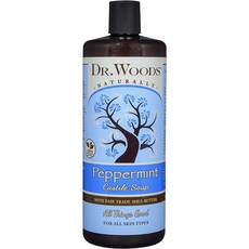DR.WOODS 薄荷潔膚露, 1入, 946ml