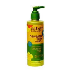 Alba Botanica 夏威夷洗面奶深層清潔椰奶, 1個, 237ml