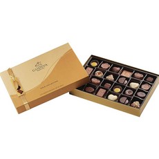 GODIVA 黃金系列巧克力禮盒 25入, 1個