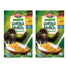 NATURE'S PATH 麥片猩猩泡芙 284g, 2盒, 玉米泡芙口味