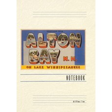 (英文圖書) Vintage Lined Notebook Greetings from Alton Bay 平裝版, Found Image Press, 英文