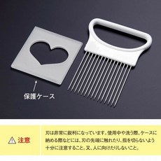 <哈日媽咪的愛敗日記> 日本 18-8不鏽鋼食材等切輔助叉，料理輔助工具，安全保護套，食材固定叉