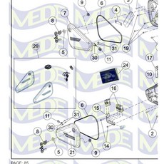 MEDE JAWA 42 BOBBER FORTY TOW 原廠側蓋：中間側蓋、中間蓋、左/右側殼，原廠品質保證