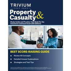 (英文圖書) Property and Casualty Study Guide and Practice Test Book for the Insurance Licensure Exam [5t... 平裝版, Trivium Test Prep, 英文