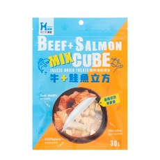Hyperr 超躍 貓凍乾 30g, 牛+鮭魚