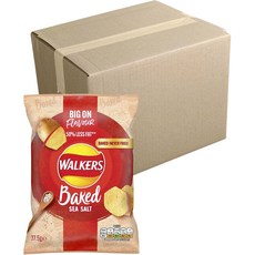WALKERS 洋芋片 烤海鹽口味, 12個, 37.5克