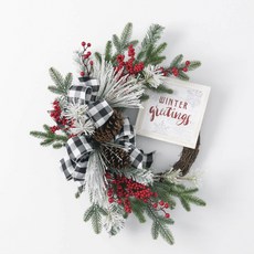 Sullivans HOME BEGINS HERE 聖誕花環, 混色