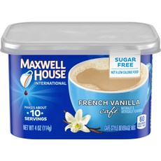 Maxwell House 麥斯威爾 法式香草即溶咖啡粉, 1個, 114g