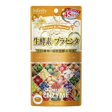 Infinity 生酵素×胎盤素, 1個, 90片