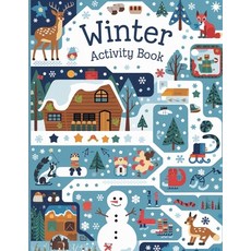(英文圖書)Winter Activity Book for Kids: Tracing Shapes Numbers Words Counting Matchin... 平裝版, Laura Bidden, 英文