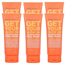 FORMULA10.0.6 亮膚去角質面膜木瓜+柑橘 100ml, 6個, 1個
