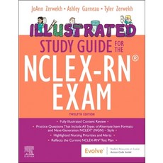 (英文圖書) Illustrated Study Guide for the Nclex-Rn(r) Exam 平裝版, Mosby, 英文