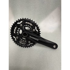 SHIMANO FC-M552 42/32/24T 單齒盤 3x10速 170mm 自行車齒盤, 詳見包裝, 1個