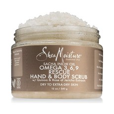 Shea Moisture 手部身體去角質磨砂膏, 1個, 340克