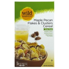 wild HARVEST 楓糖核桃香脆麥片, 1盒, 397g