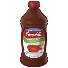 Campbell's 金寶 低鈉番茄汁, 1個, 1.89L