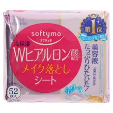 SOFTYMO 親膚卸妝棉補充包 玻尿酸, 1個, 52件