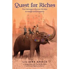 (英文圖書) Quest For Riches (2nd Edition): Four teenagers discover the keys to wealth and... 平裝版, Grace Productions, 英文