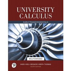 (英文圖書) University Calculus: Early Transcendentals Multivariable 平裝版, Pearson, 英文