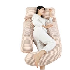 米格 G型孕婦托腹枕 純棉月亮枕 哺乳側睡枕 可拆洗多功能舒適支撐, I現貨I 米格【80x175公分】僅宅配