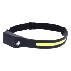 德國KS Tools 270 超廣角LED感應頭燈 工作頭燈 露營頭燈, 黑, 1個