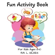 (英文圖書)Fun Activity Book: For Kids Ages 8-10 平裝版, Independently Published, 英文