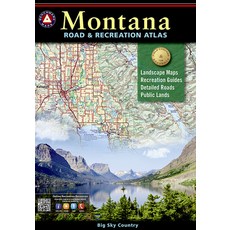 (英文圖書) Montana Road & Recreation Atlas 平裝版, Map Link, 英文