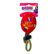 KONG 寵物犬拉扯繩結玩具 L號, 1個, 紅色的