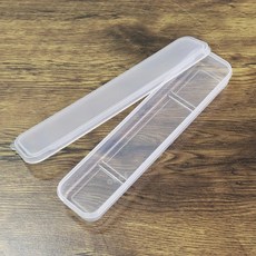 透白環保餐具盒, 透明, 1個