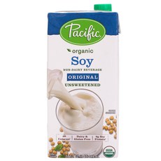 Pacific 大豆非日常飲料原味無糖素食無麩質, 1個, 946毫升