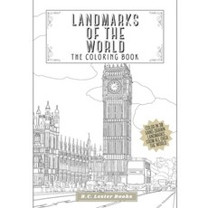 Landmarks Of The World: The Coloring Book: Color In 30 Hand-Drawn Landmarks From All Over The World 平裝版, Vkc&b Books, 英文