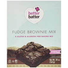 better batter 更好的麵糊模糊布朗尼混合物, 1個, 567克