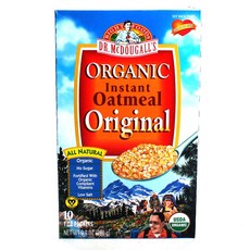 DR.McDOUGALL'S RIGHT FOODS 即食燕麥片 原味 10入, 1盒, 280g
